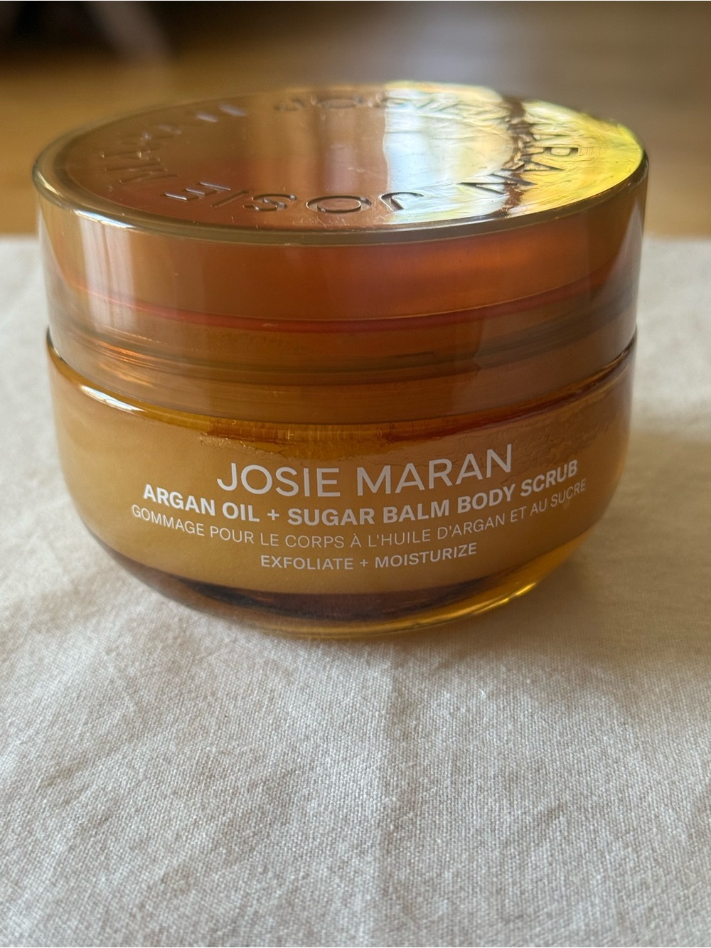 Josie Maran Bohemian Fig Argan Oil + Sugar Balm Body Scrub 6 oz